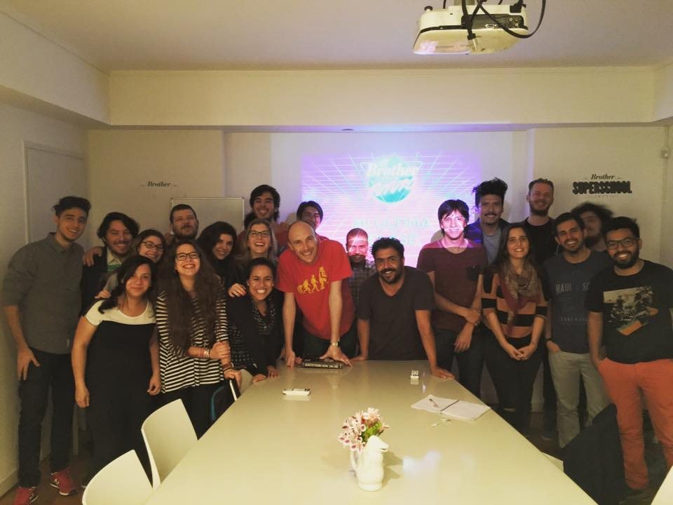 A class of Brother del Futuro students