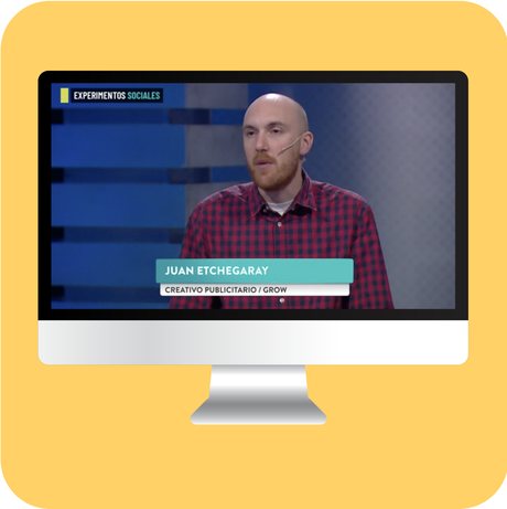TV Pública — Experimentos Sociales, studio panel